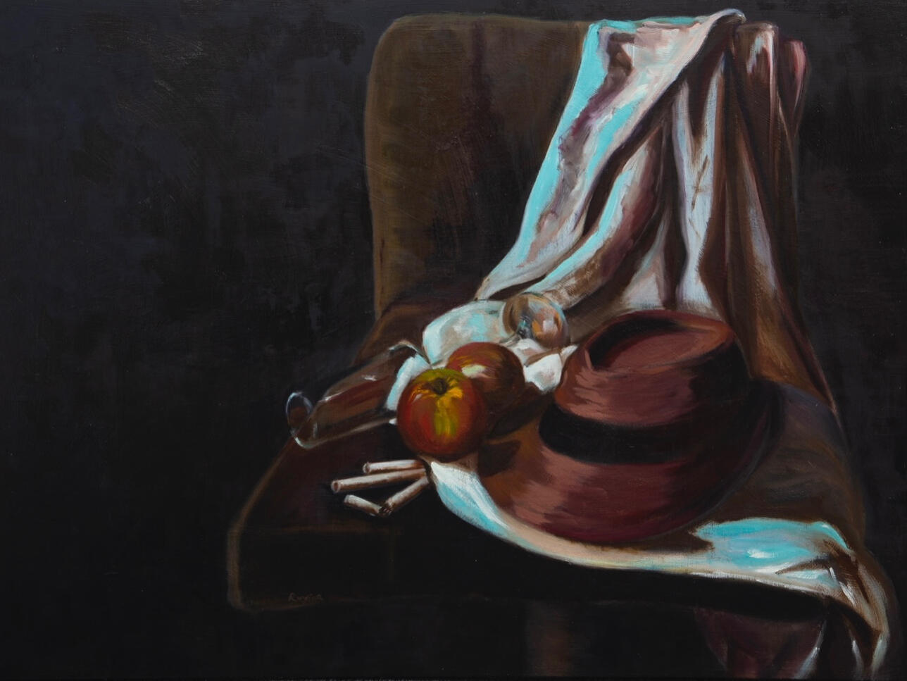 Whispers of a Night Stand | 60.9 x 81.2 cm | Oil on Canvas | August 2024