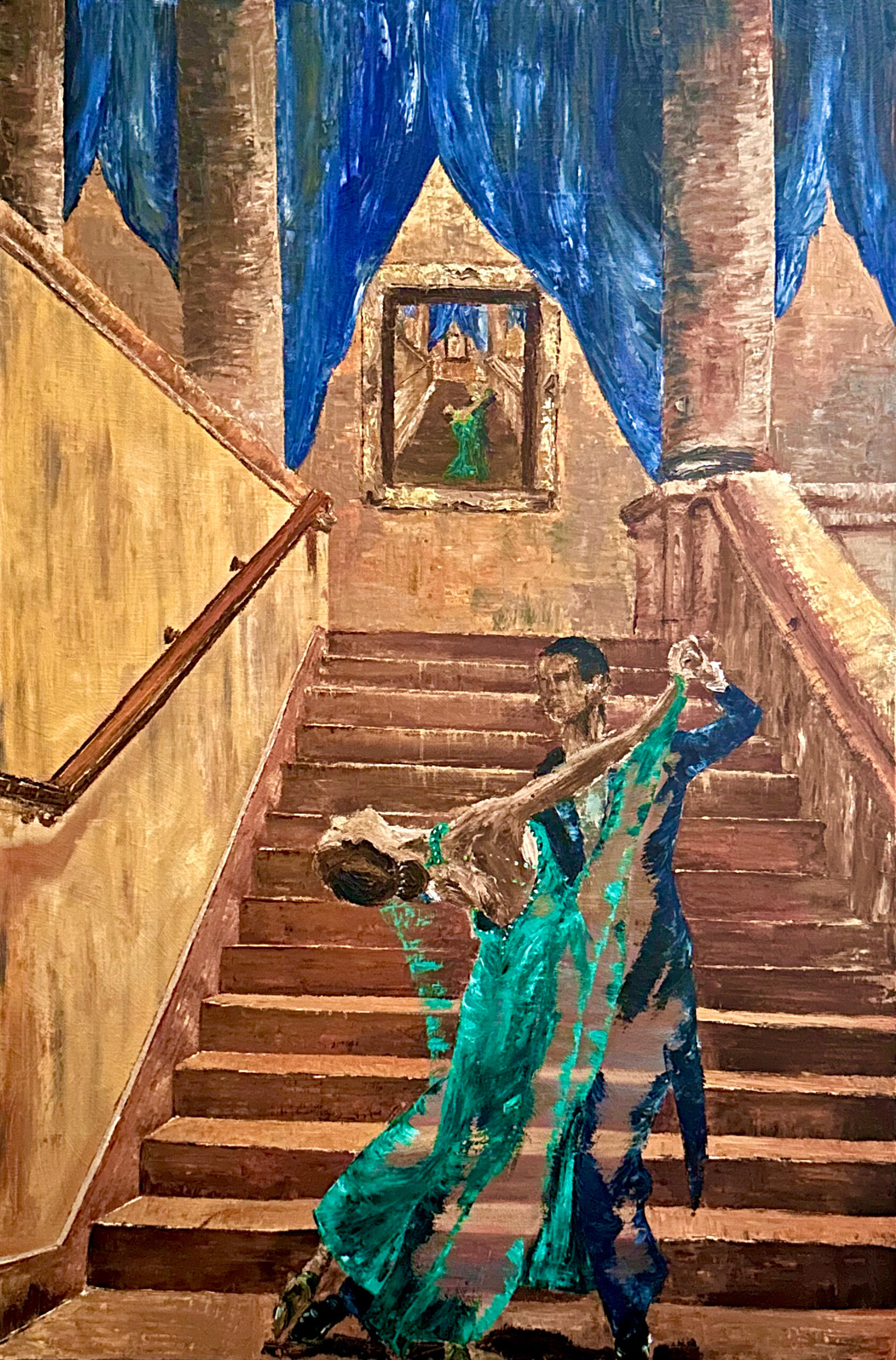 Death Shan’t Do Us Part | 60 x 90 cm | Oil on Canvas | June 2025