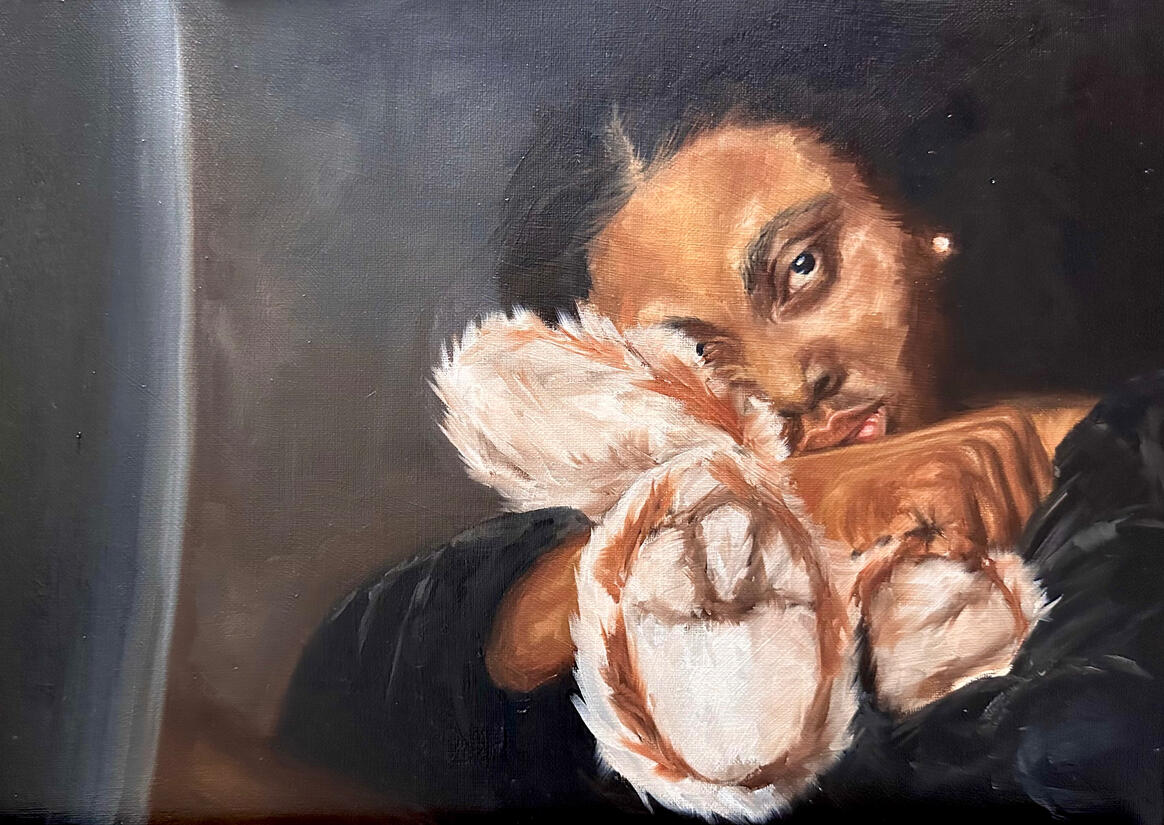 Rest Thine Sweet Head | 29.7x42.3 cm | Oil on Canvas Panel | February 2025