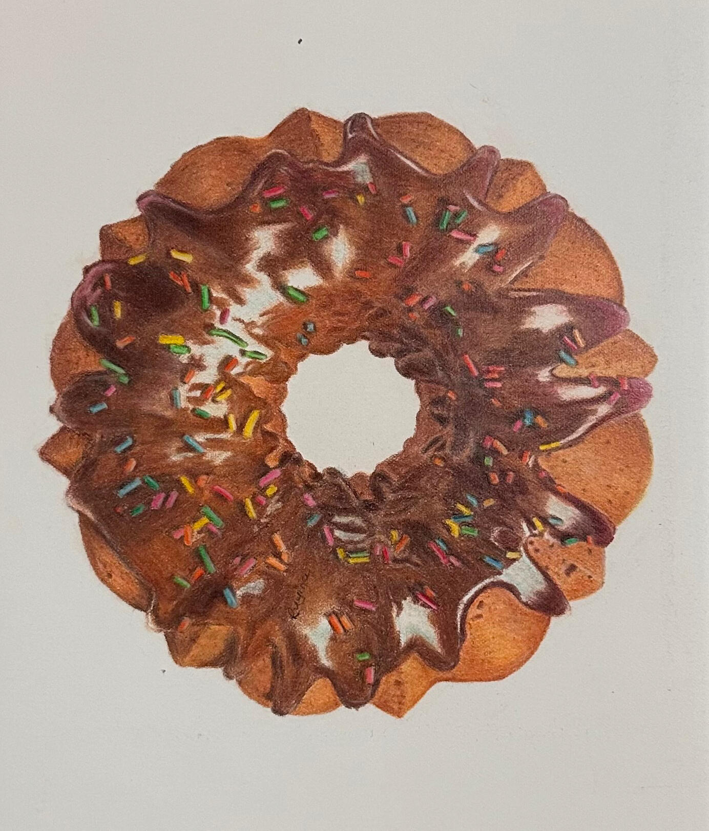 Untitled | Coloured Pencils on Paper | 2023