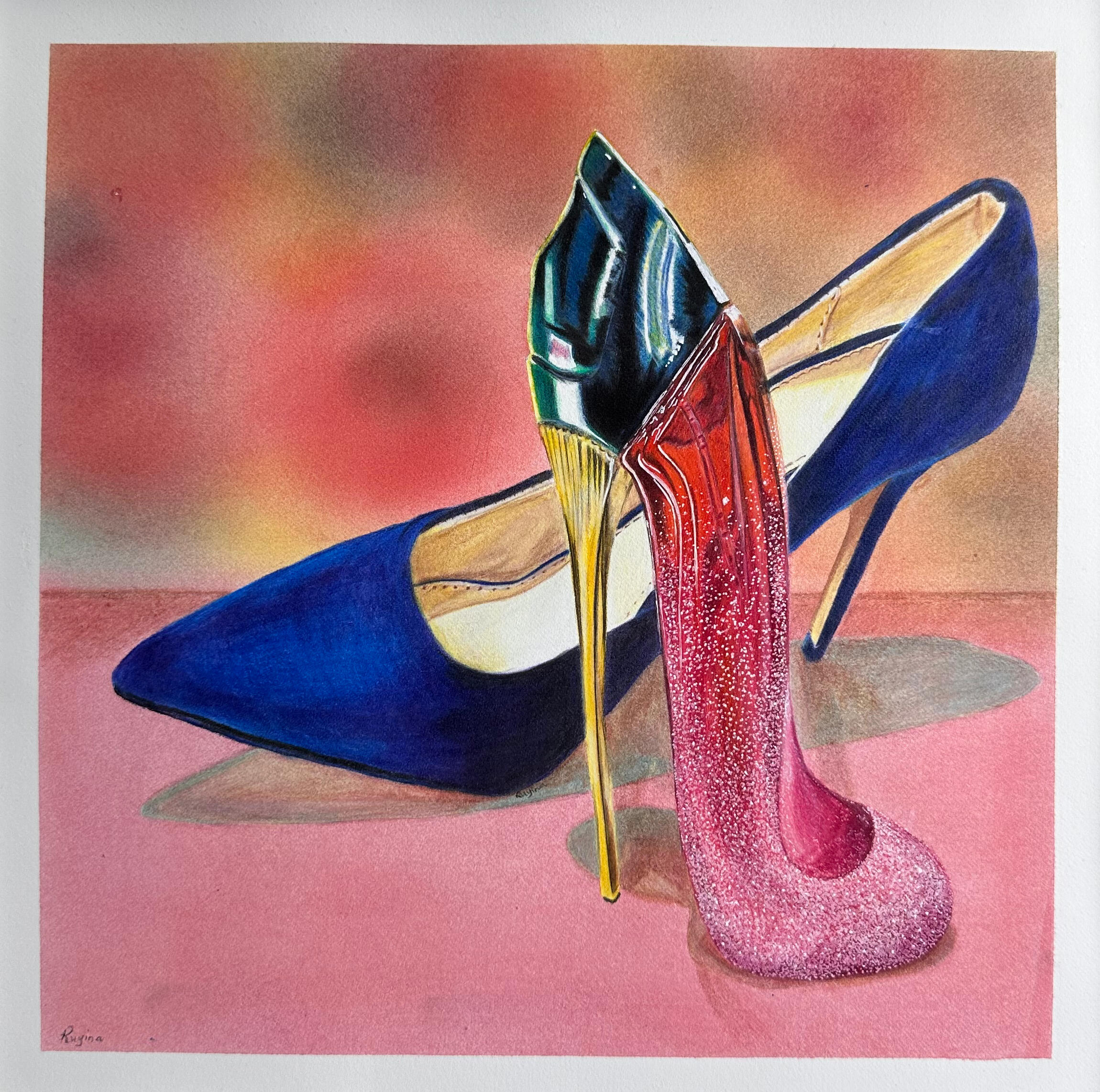 Night Out | Coloured Pencils on Paper | 2024