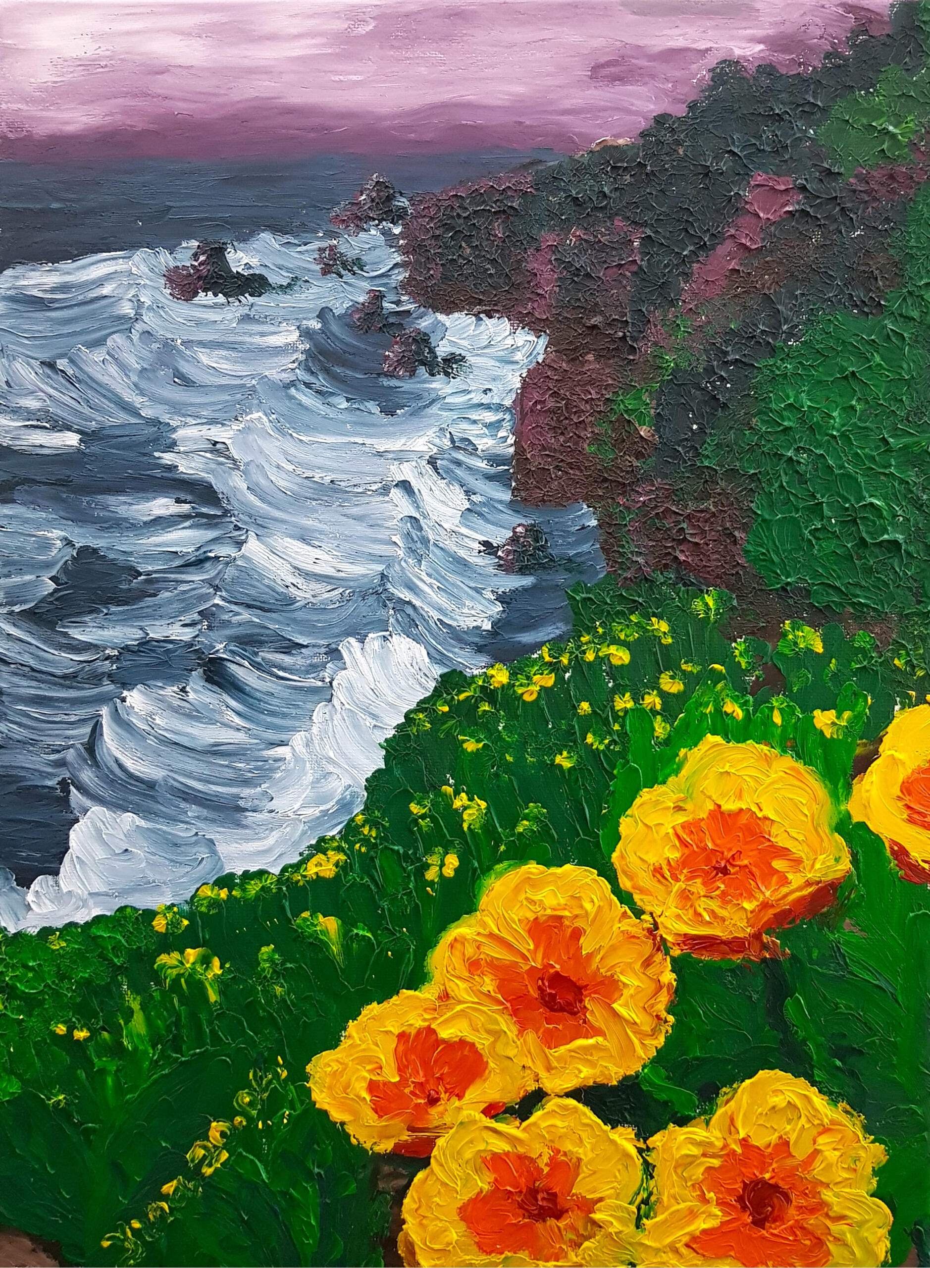 Untitled Nursery Piece | Oil on Canvas | 2020