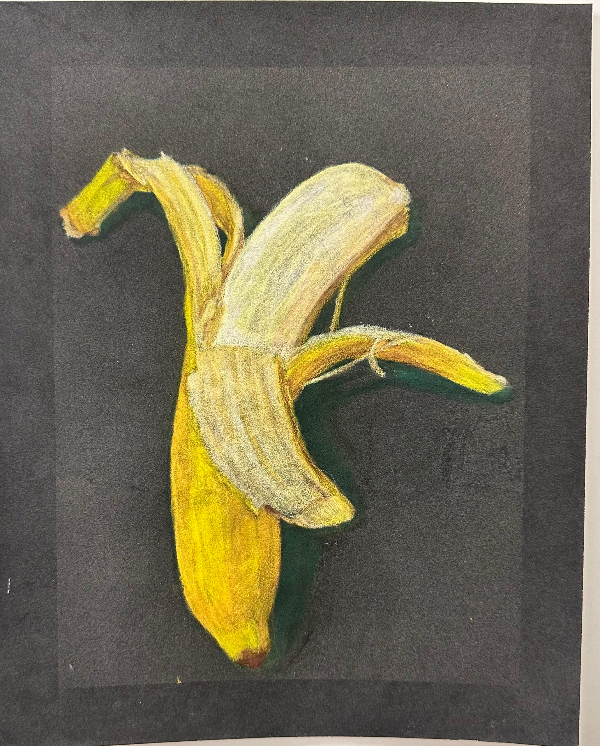 Untitled | Pastel on Pastel Mat | 2023