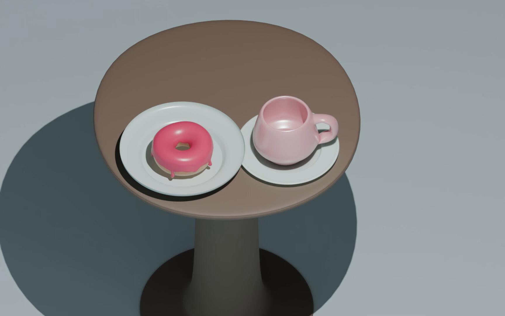 Working on a strawberry atop a cupcake using Faber-Castell Polychromos coloured pencils